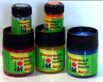 Production Marabu Decormatt Paints